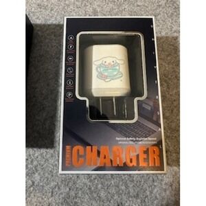 Cinnamoroll Wall Charger White Kawaii‎ Anime USB Travel Adapter